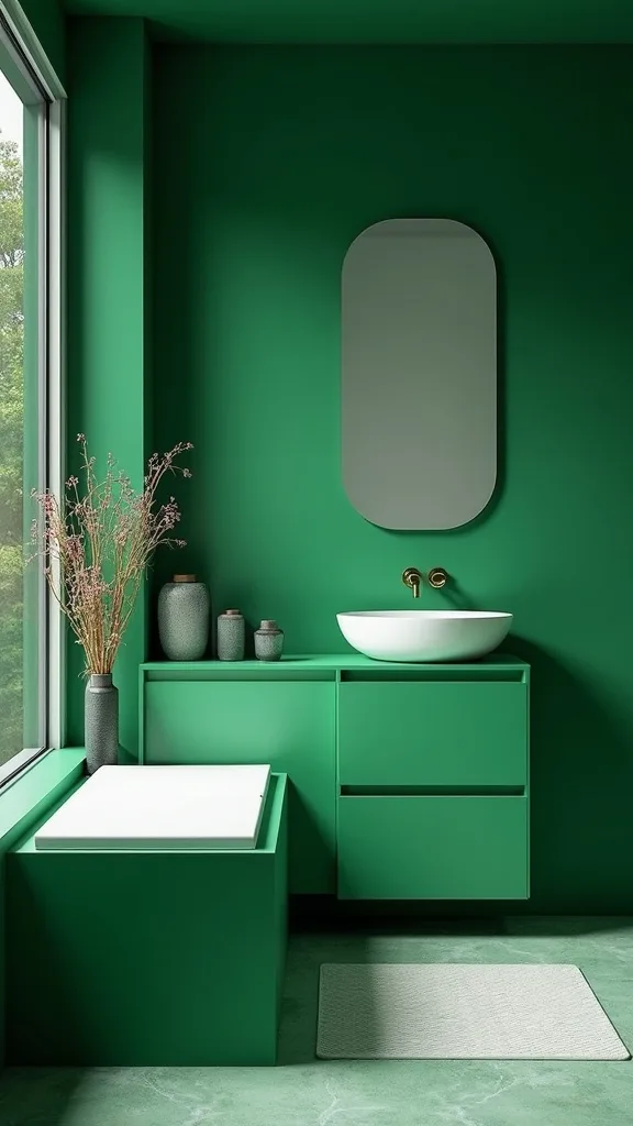 What’s the easiest renter-friendly way to get an emerald vibe?