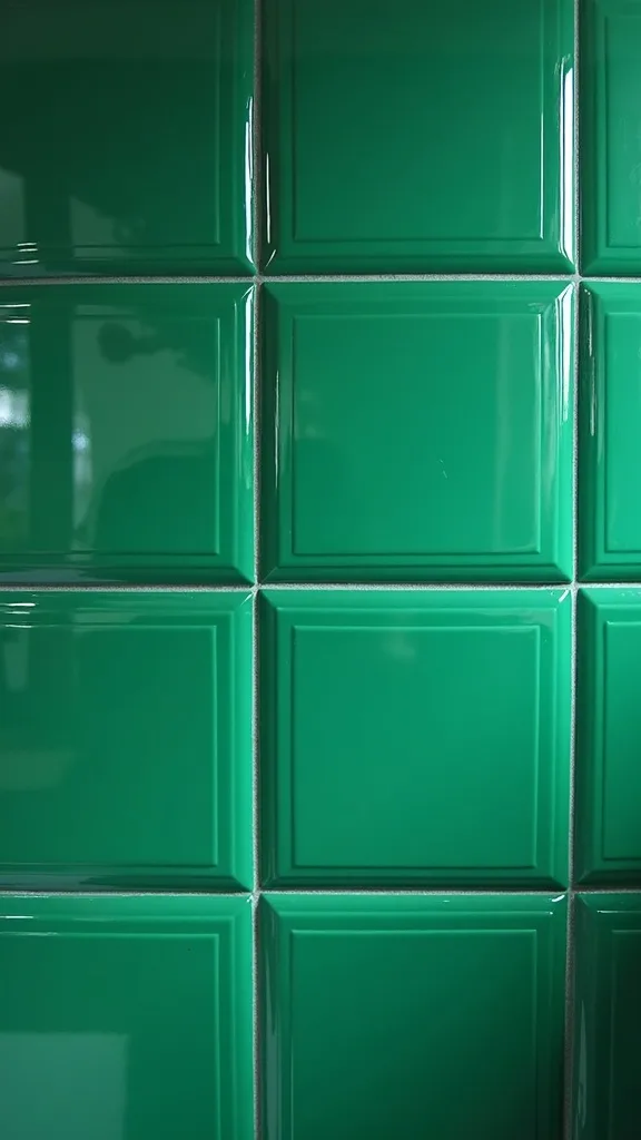 How do you choose grout for emerald tile?