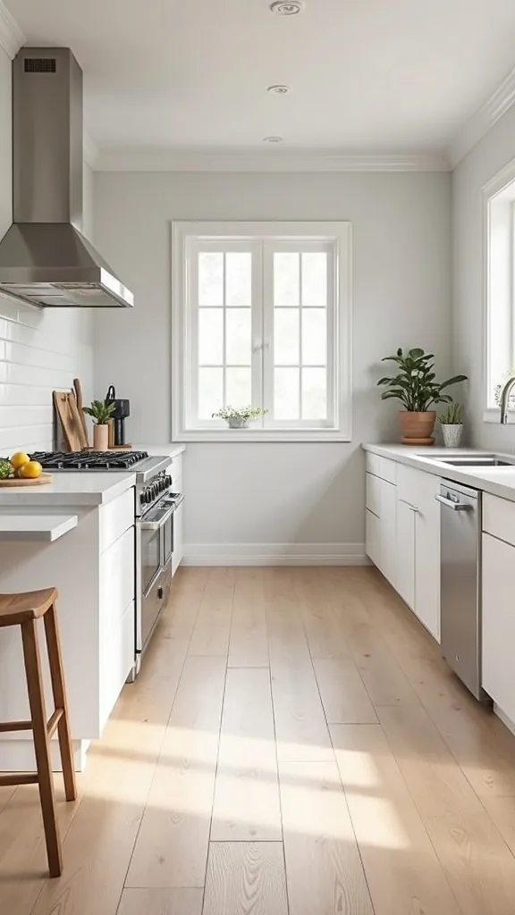 What’s a renter-friendly way to update a kitchen floor visually?