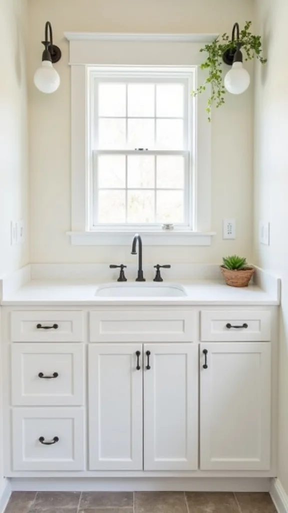 How do you make builder-grade cabinets look custom with trim?