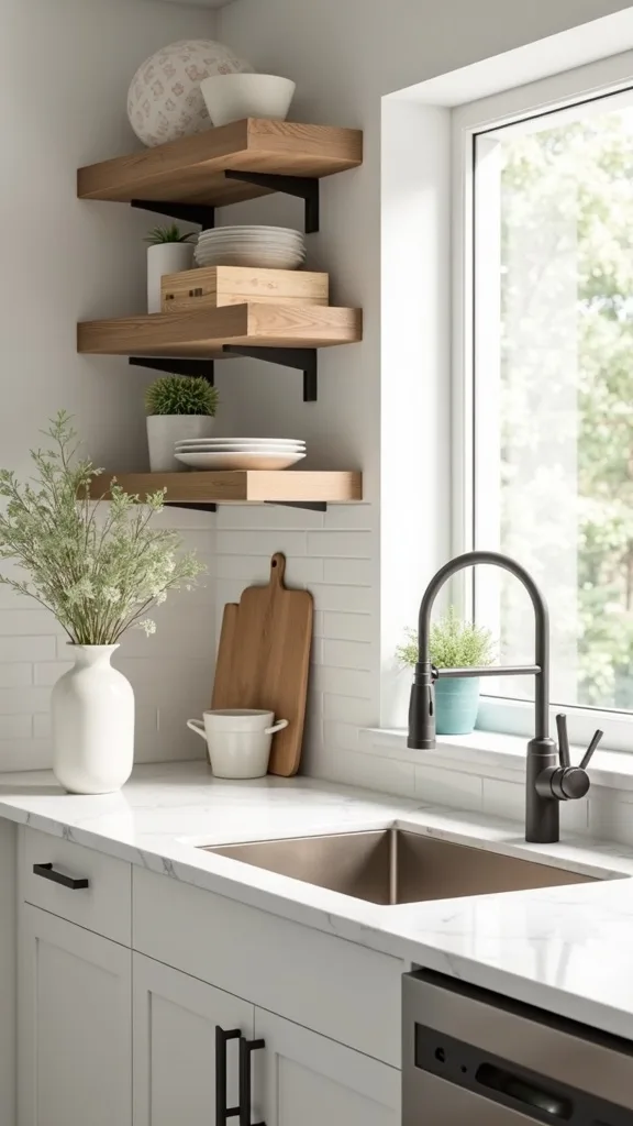 How do you create more counter space without remodeling?