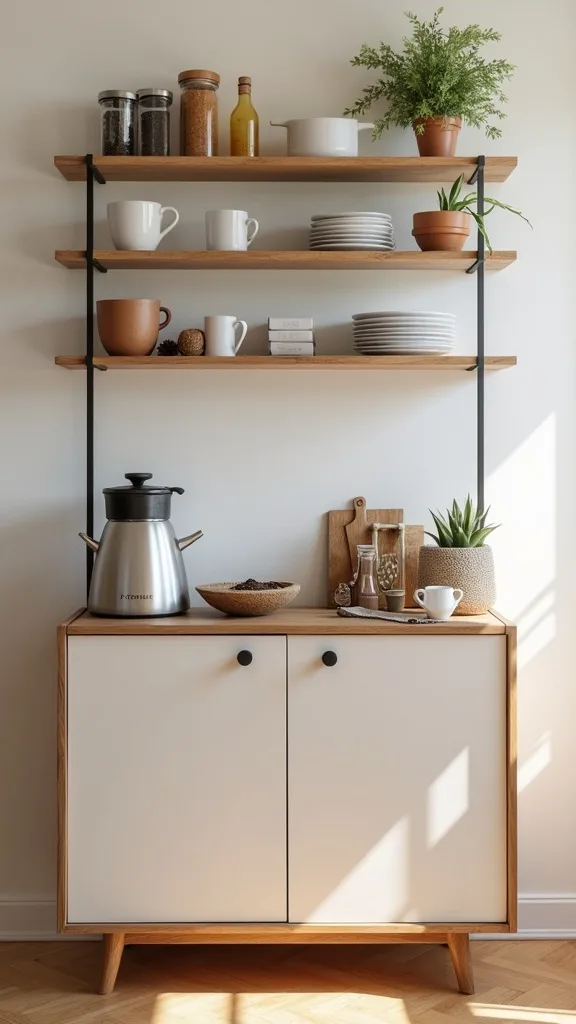 How do you keep a coffee station clean when you use it every day?