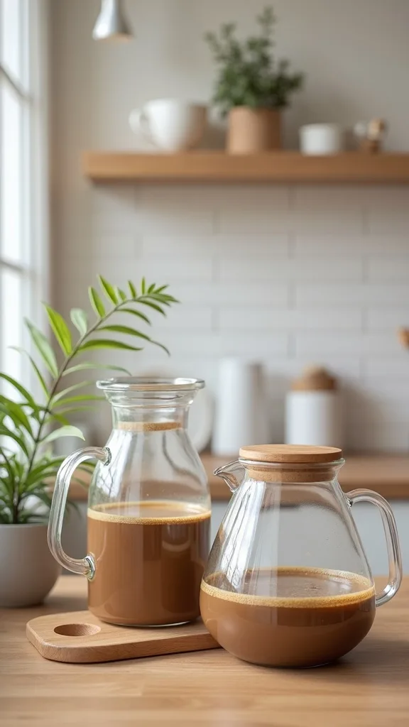 How do you choose containers that keep coffee fresh and look good?