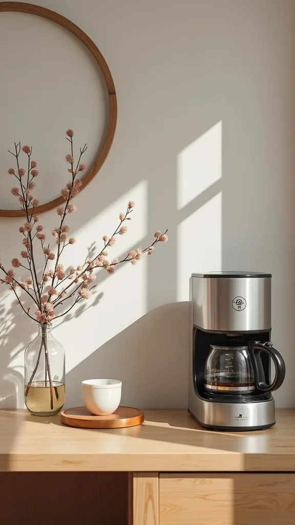 What’s a simple way to add a café feel without buying new furniture?