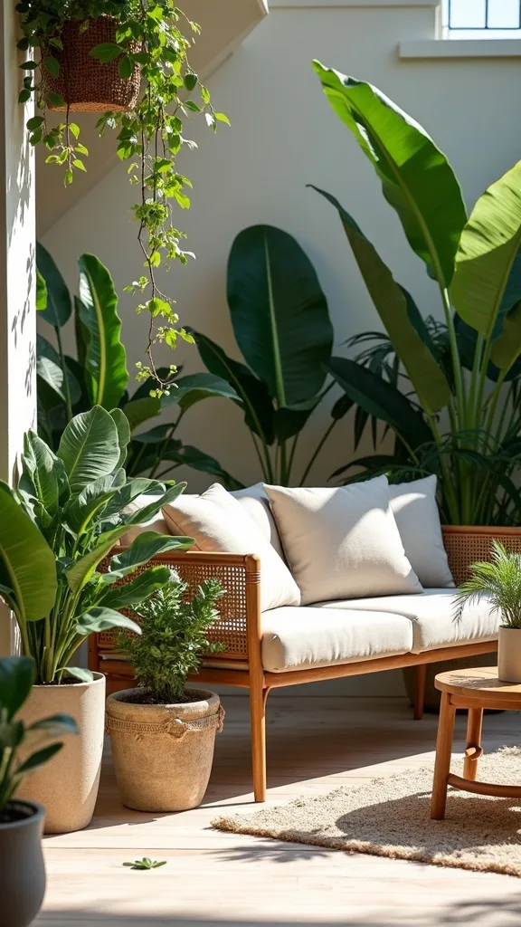The “Outdoor Living Room” Pot Layout: Frame Seating Like a Designer
