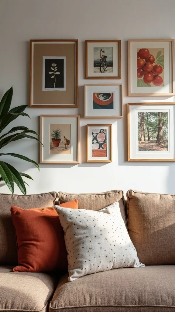 How do you create a gallery wall that doesn’t feel random?