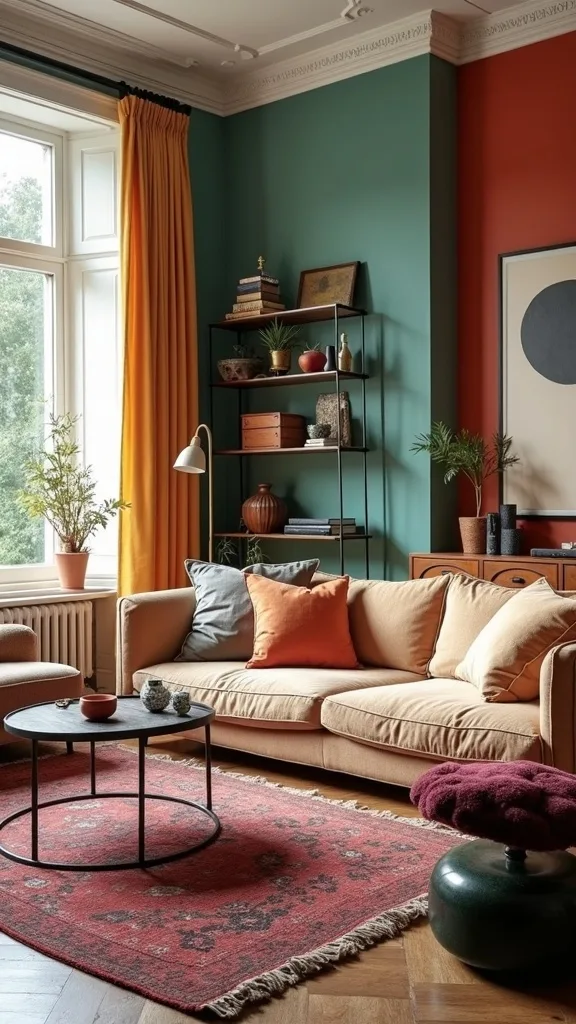 How do you make an eclectic interior feel grown-up (not messy)?