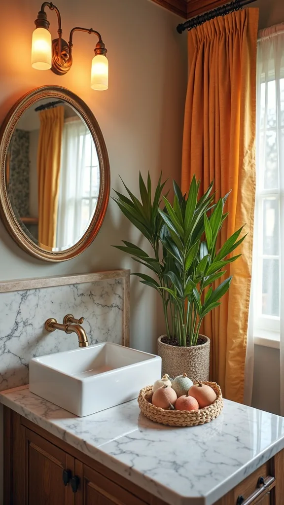 How can you use mirrors to amplify summer light in a collected room?