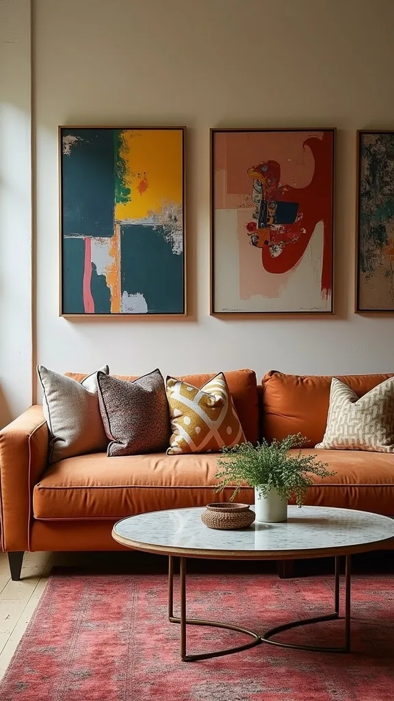How can you choose a color palette for a mixed styles home?