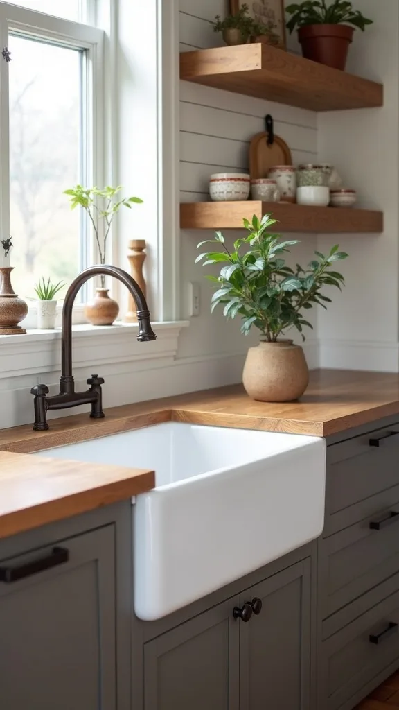 How do I pair a sink with my countertop material for a cohesive look?