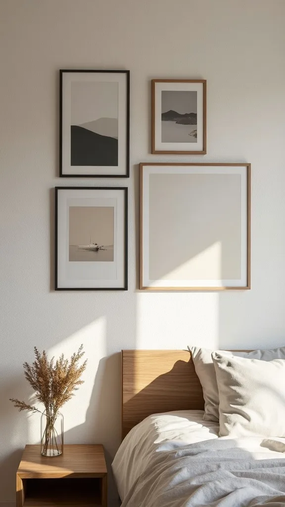 How do you hang a gallery wall on textured walls (orange peel, knockdown)?
