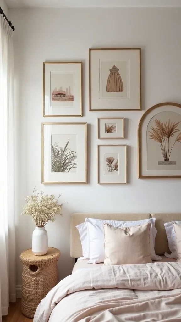 How do you plan a gallery wall without making 30 holes?