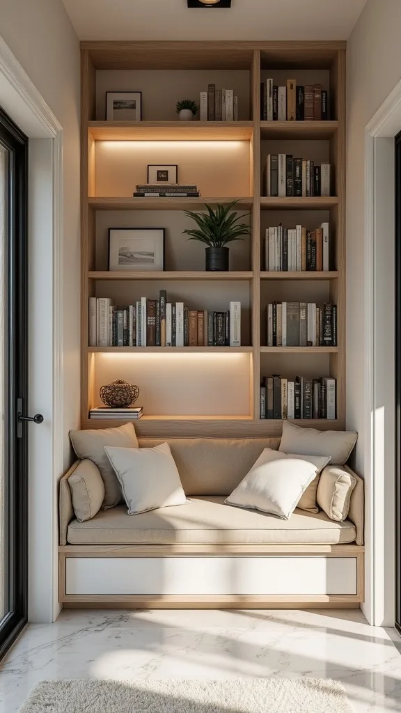 How do you make a garage reading nook feel cool (temperature-wise) in summer?