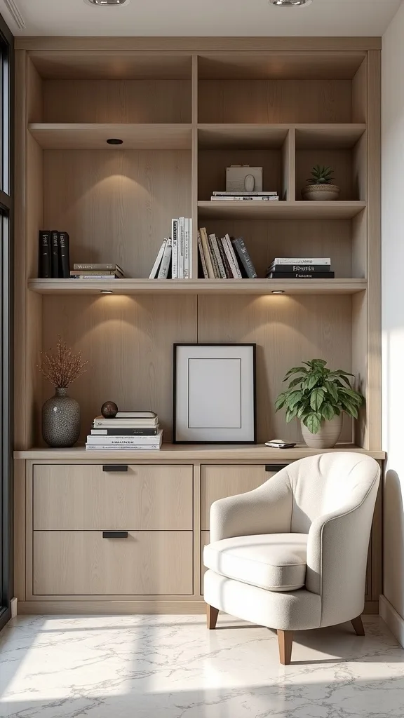 Can a reading nook work next to storage bins and tools?