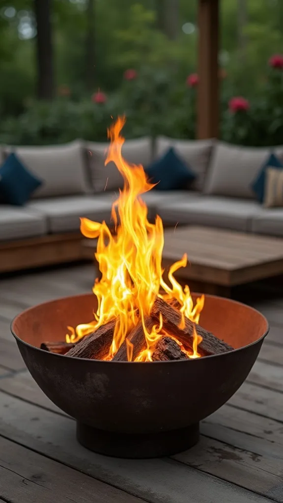 How do I make a smokeless-ish backyard fire on a tight budget?