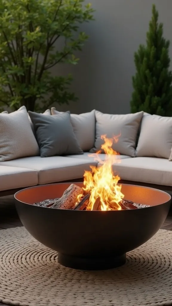 How do I make a fire pit safer for kids and pets without killing the vibe?