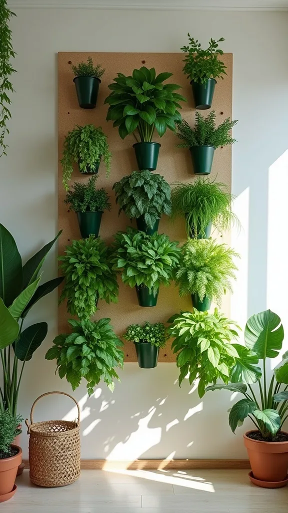 Can you use pegboard for a DIY vertical herb garden?