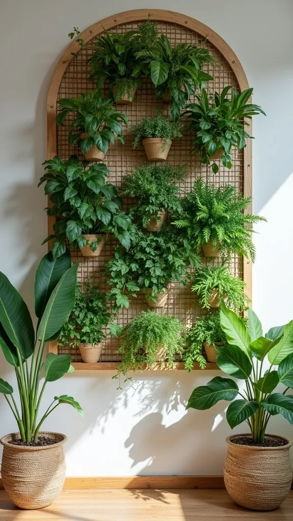 How can you blend herbs with decor without losing function?