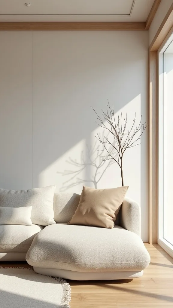 How can a shoji screen act as a room divider in an open layout?
