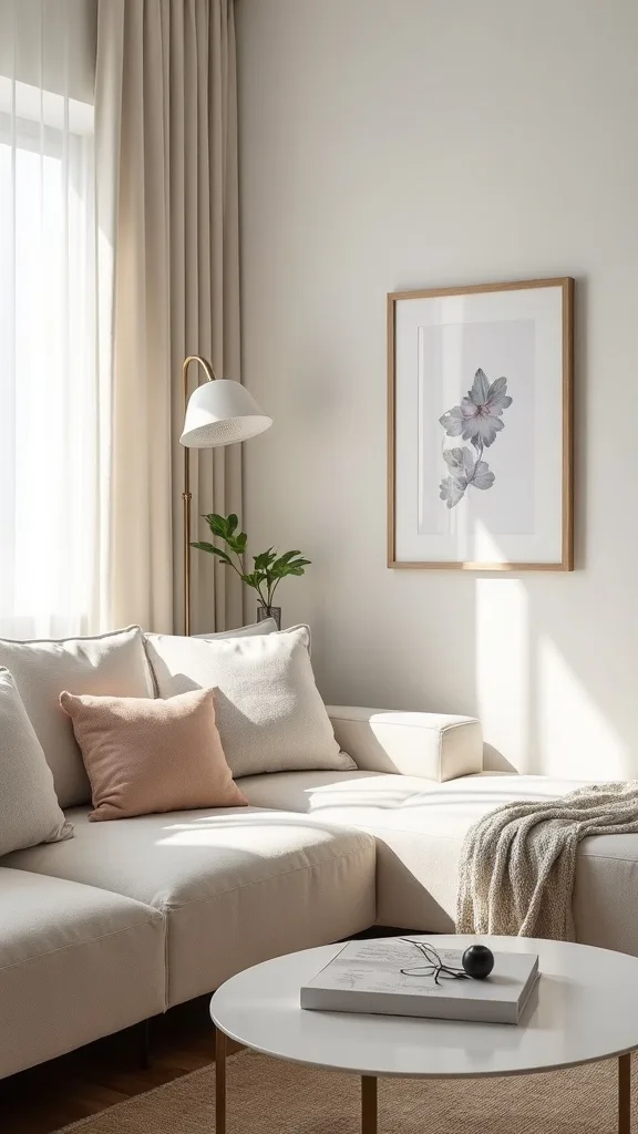 How do you make Japandi work in a small living room?