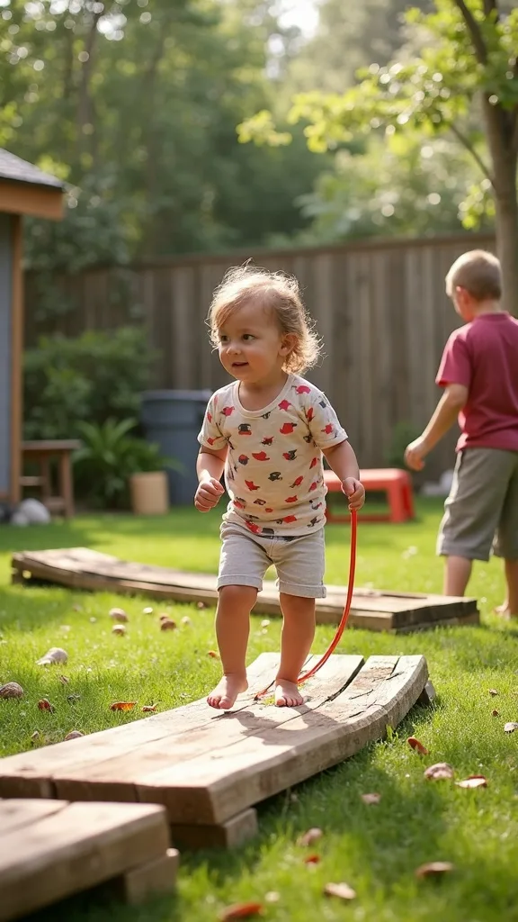 How Can You Add a DIY Obstacle Course That Packs Away?