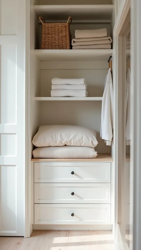 What linen closet ideas work best for modern homes?