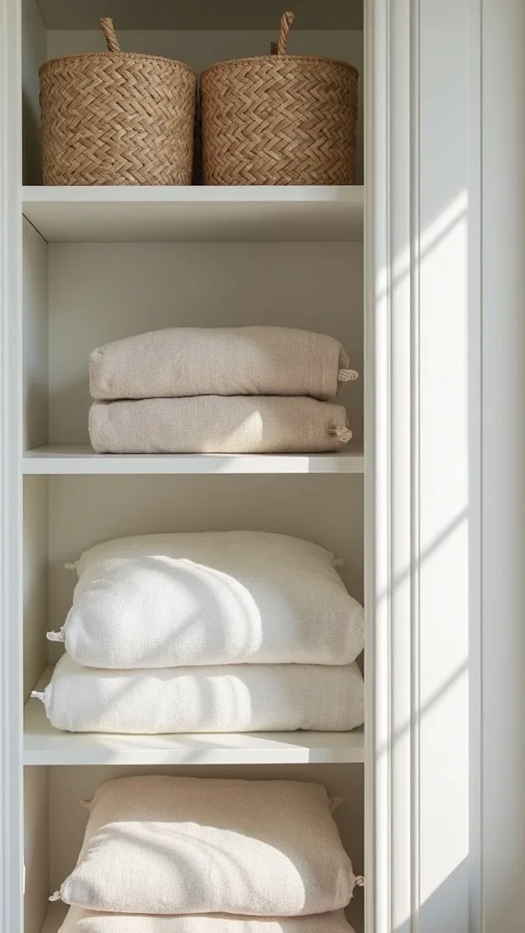 What linen closet ideas work best for traditional homes?