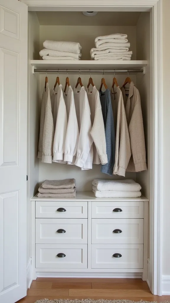 How can you make a linen closet smell fresh without covering odors?