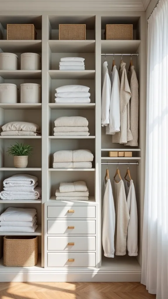 What’s the best way to divide shelves into zones that stay organized?