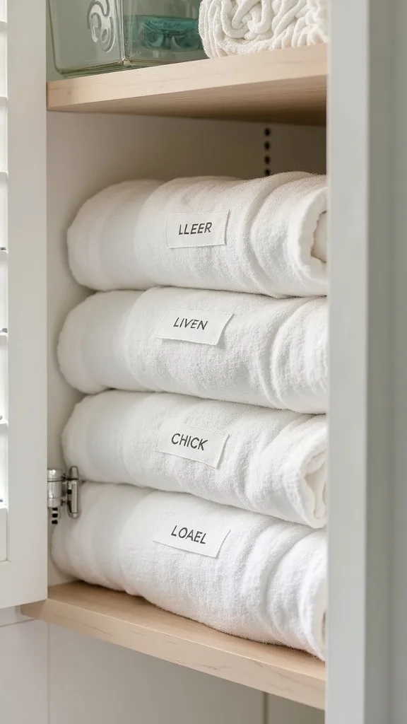 What labels actually hold up in humid bathroom closets?