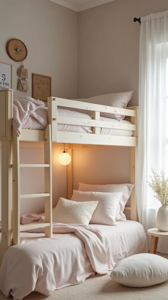 How do you make a loft bed feel safe and sturdy for kids or teens?