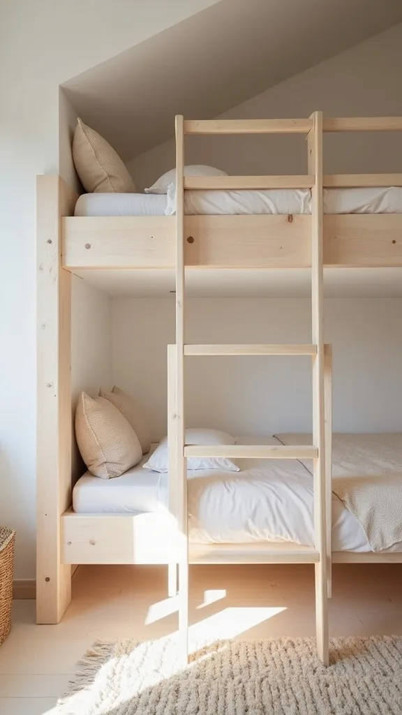 What’s the cleanest ladder placement for a loft room design?
