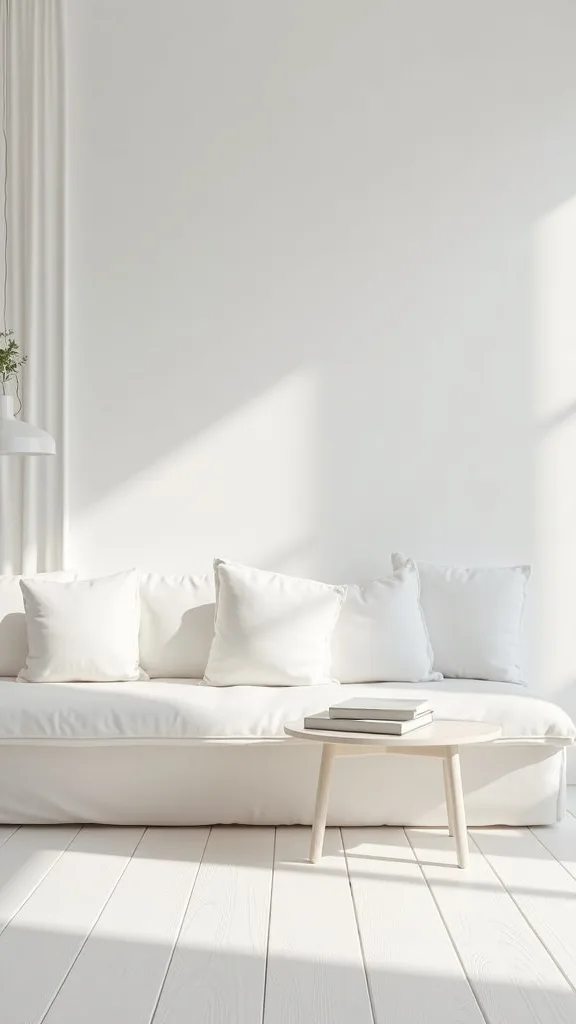 Where should contrast live in a one color room?