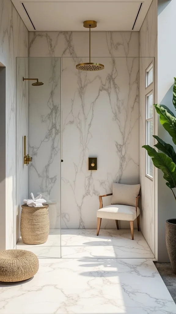 How do you add a changing area without building a cabana?
