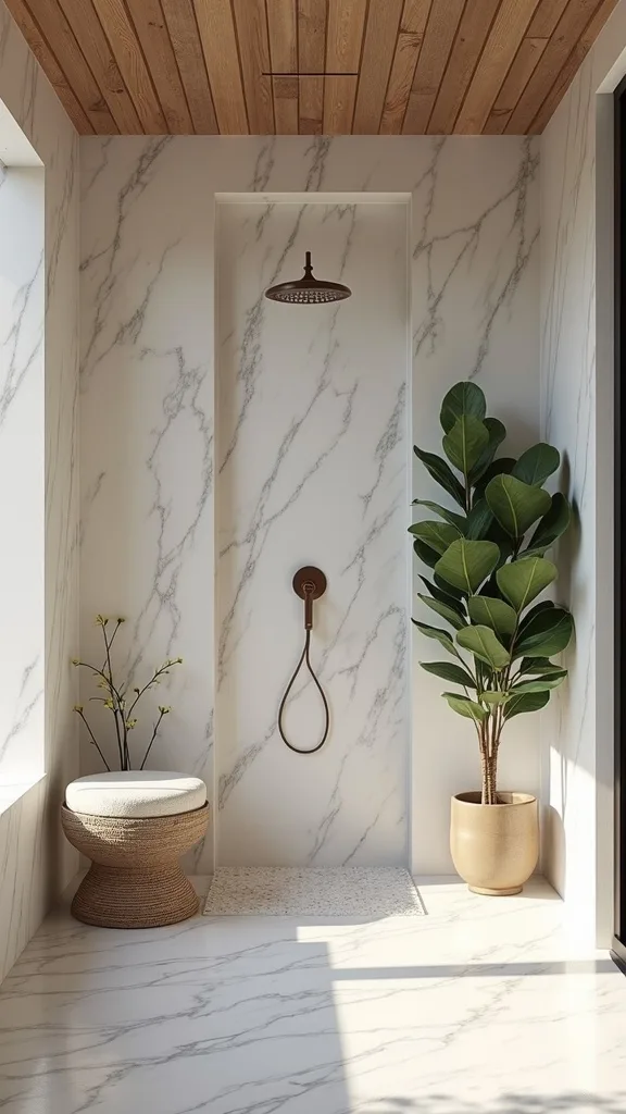 What’s the easiest DIY outdoor shower design for a weekend?