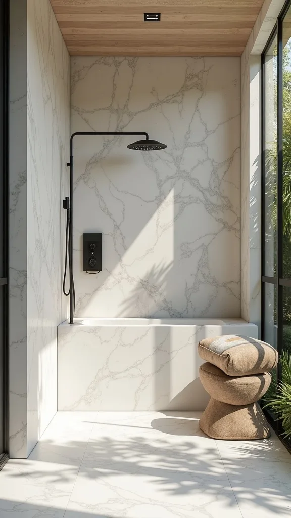How do you add privacy without making it feel boxed-in?
