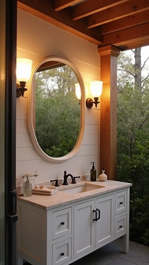 Where should lighting go so the pergola feels warm at night?