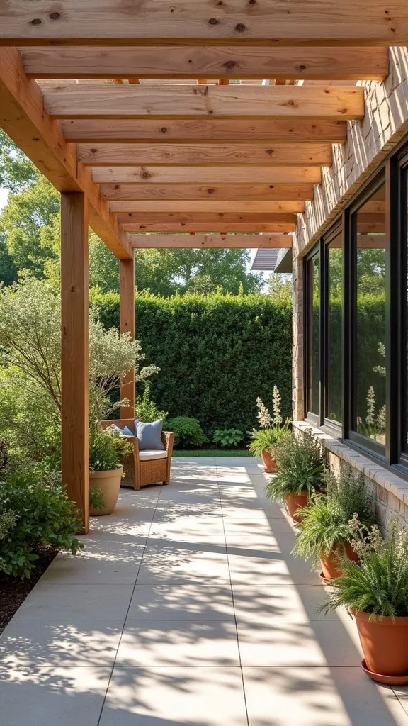 How do you anchor a pergola so it doesn’t wobble?