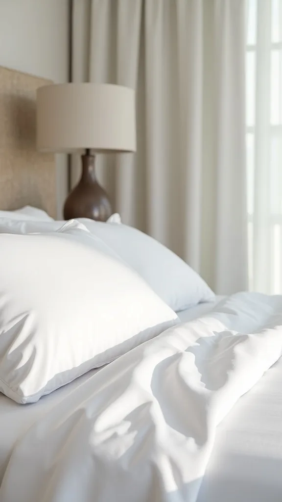 Upgrade Your Sheets to Crisp, Breathable “Resort White”