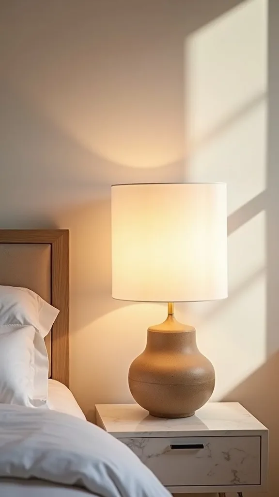 Add a Pair of Matching Lamps for Symmetry and Calm