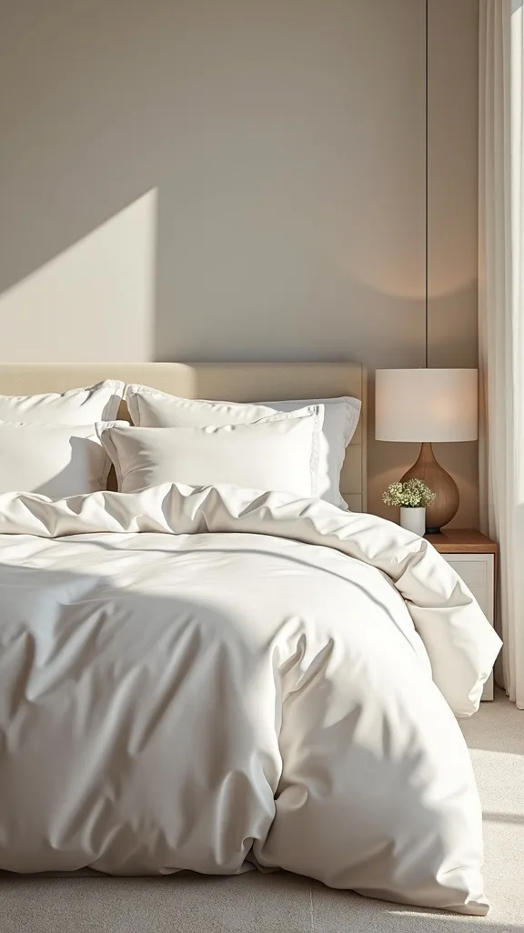 Layer an Oversized Duvet for That Hotel “Float”