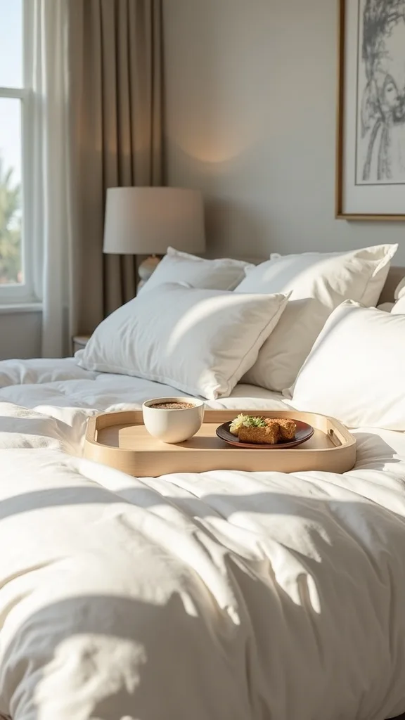 Style a Bedside Tray Like Room Service Is Coming
