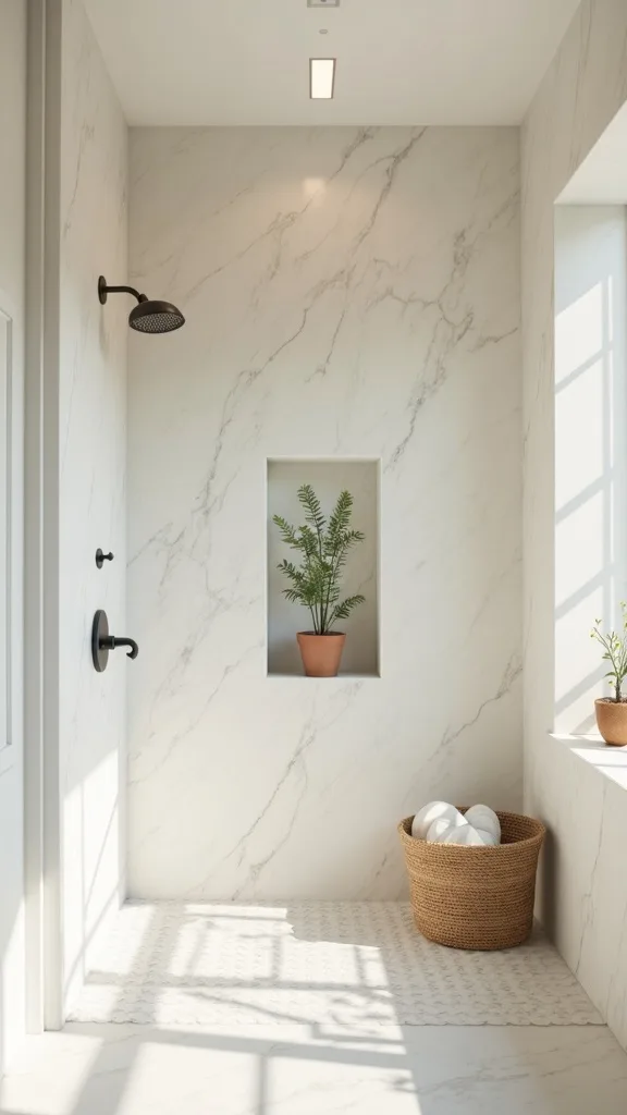 How do you make a niche easier to clean?