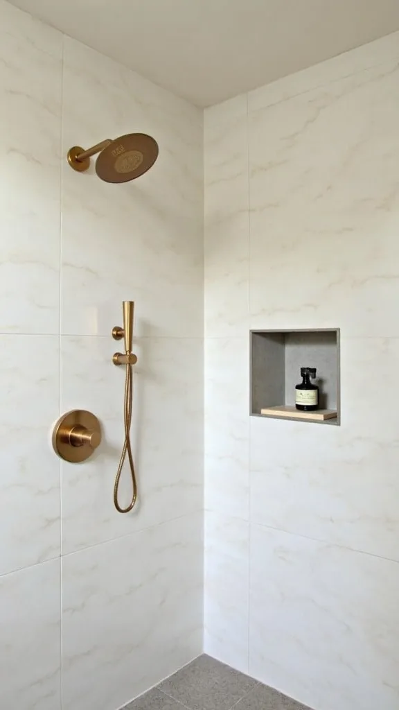 What’s the best way to add a shaving ledge that doesn’t feel bulky?