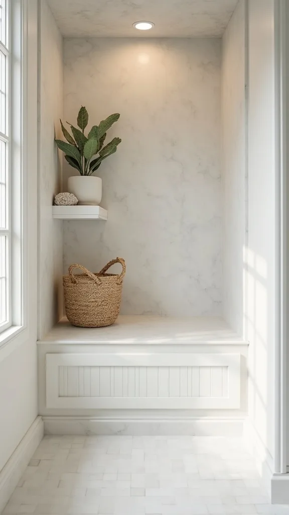 What’s the best niche idea for a shared shower (two people, one wall)?