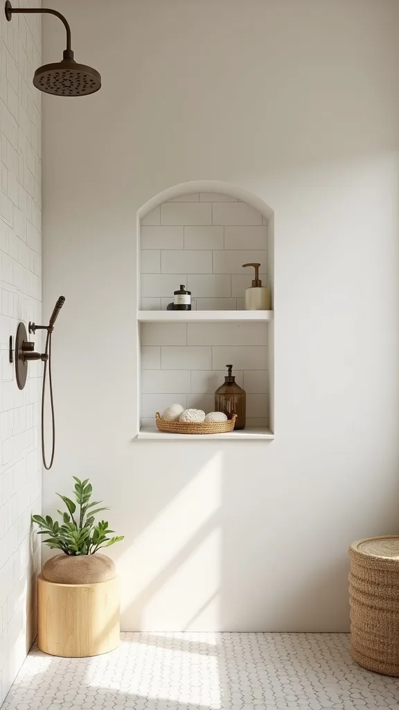 How do you create a niche that doubles as a design feature wall?