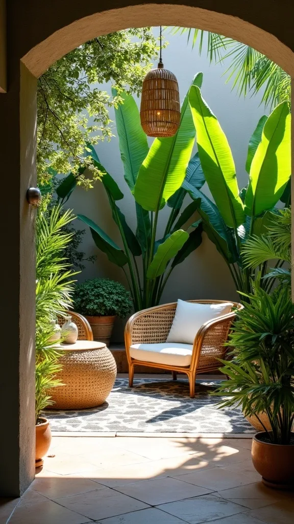 How do you “finish” the space so it feels like a real outdoor room?