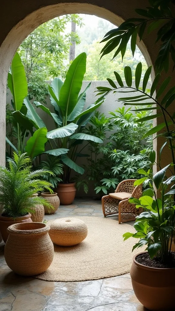 What’s the easiest tropical garden design layout for beginners?