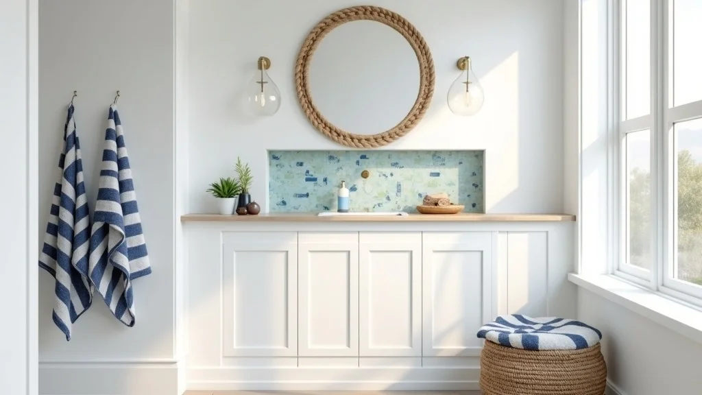 Coastal Bathroom Ideas & Nautical Design