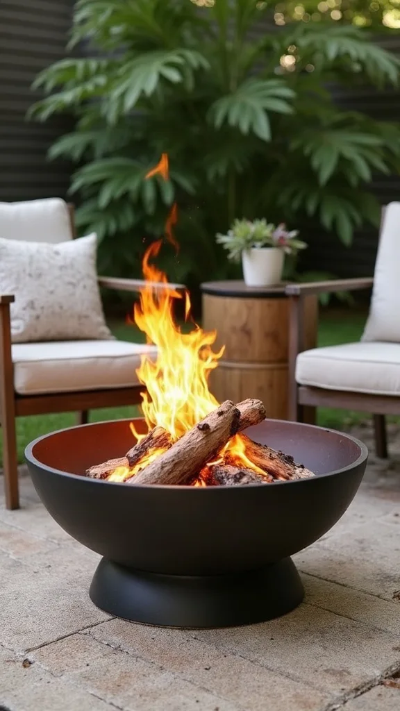 What’s a good budget option for a fire pit with a spark screen?